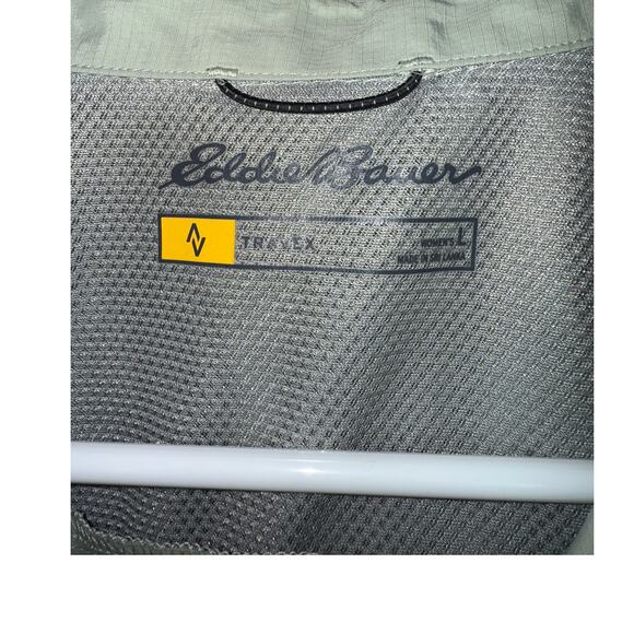 Eddie Bauer Travex moisture wicking performance shirt NWT Sage Green Size Large - Picture 4 of 11